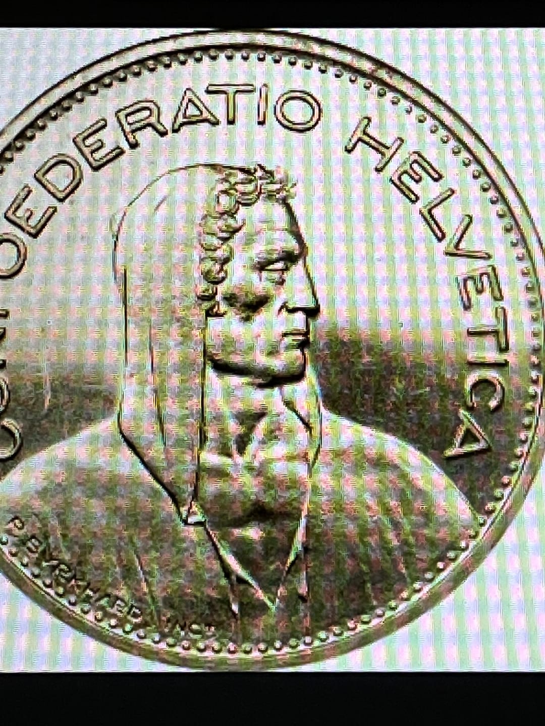 moneda confoederatio helvetica 5 fr 1981