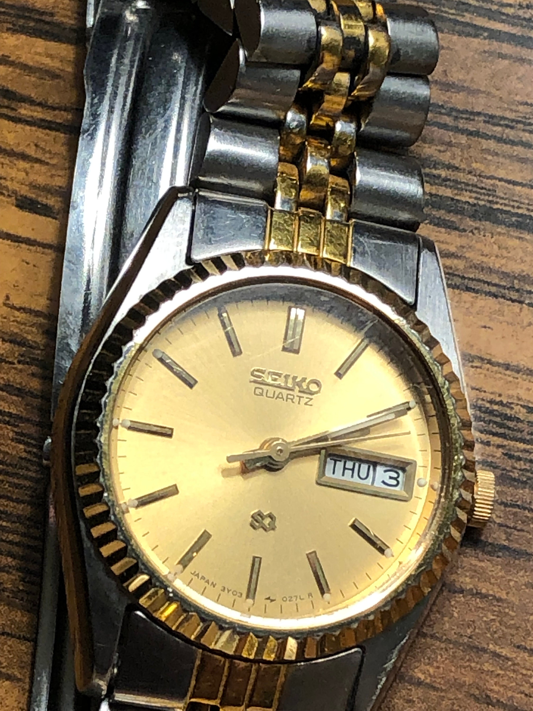 1970 Seiko Ladies Watch Day/date Quartz 2S Gold Tone - Etsy