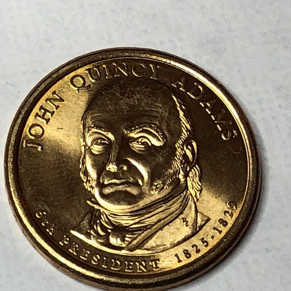 2008 John Quincy Adams Presidential Dollar Coin