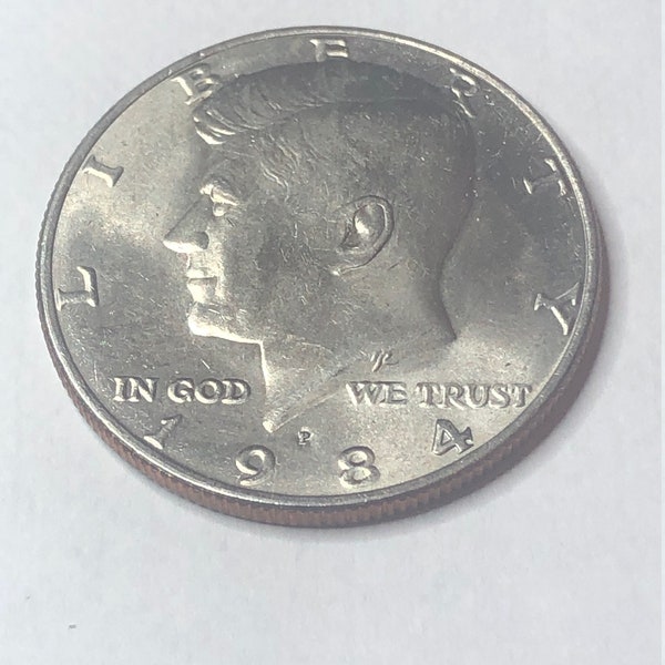1984 D Kennedy Half Dollar Circulated