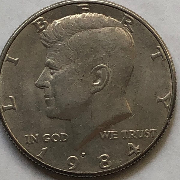 1984 P Kennedy Half Dollar Circulated