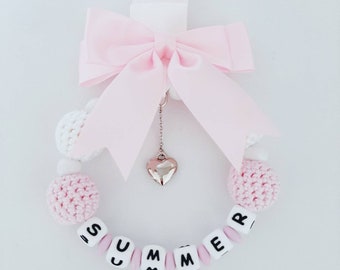 pink pram accessories