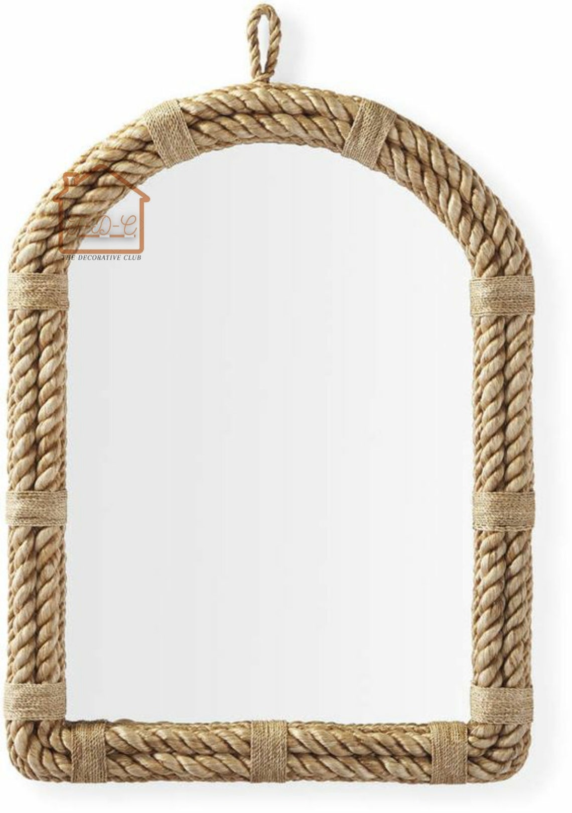 Nautical Rope Arch Mirror Home Decor Large Wall Mirror Etsy