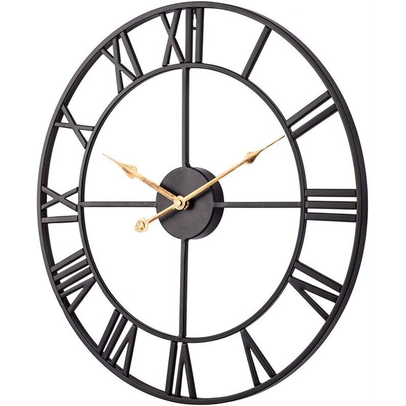 Large Wall Clock Industrial Wall Clock Office Wall Clock Etsy