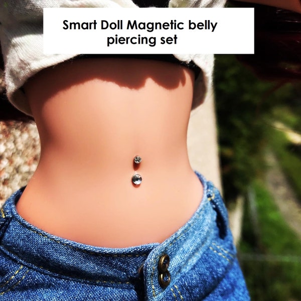 Smart Doll magnetic belly "piercing" sets jewellery / jewelry - suitable for classic and pear, many colours, READ DESCRIPTION CAREFULLY