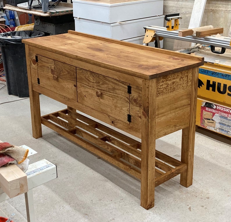 Kitchen Island Sideboard Rustic Handmade With Etsy