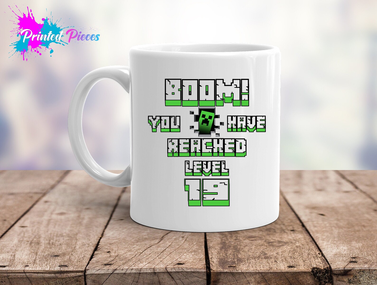 19th Birthday Gamer Mug/Minecraft Mug/Videogame Mug/Retro Etsy