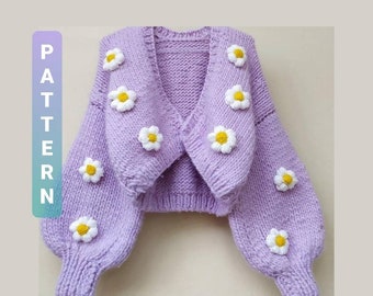 Crochet Sweater Etsy