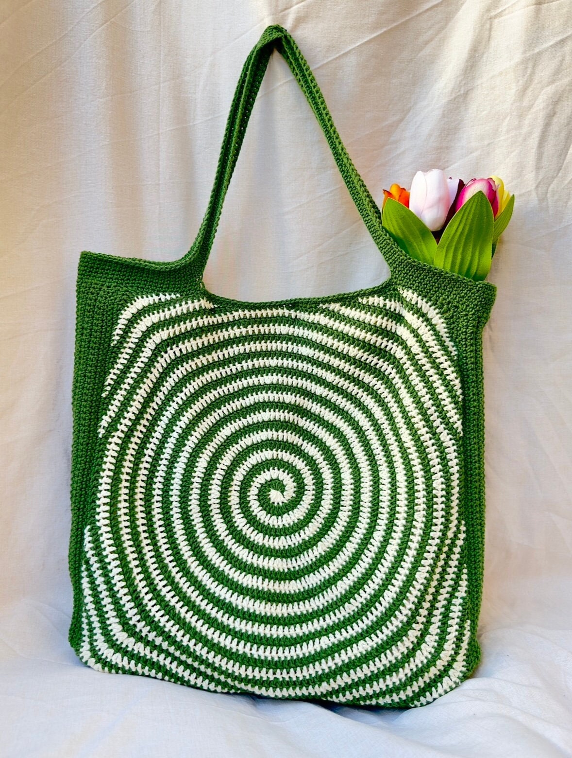 Crochet Bag Pettern PDF, Tote bag DIY, Beach Bag, Shopping b - Inspire  Uplift