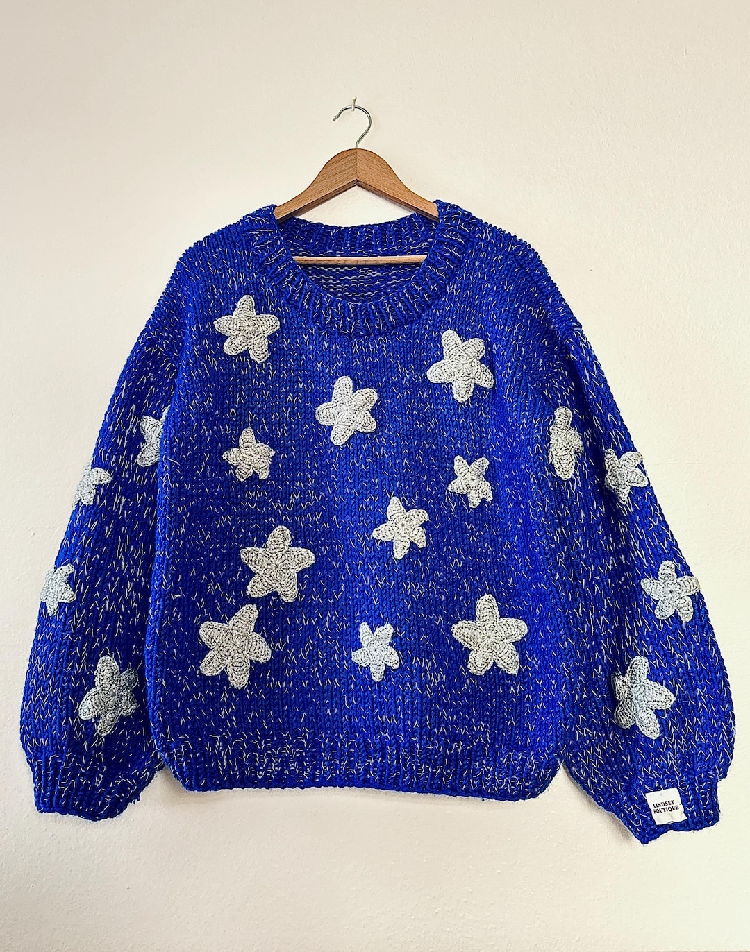 Coraline Star Sweater Coraline Blue Sweater Halloween Costume Etsy Canada