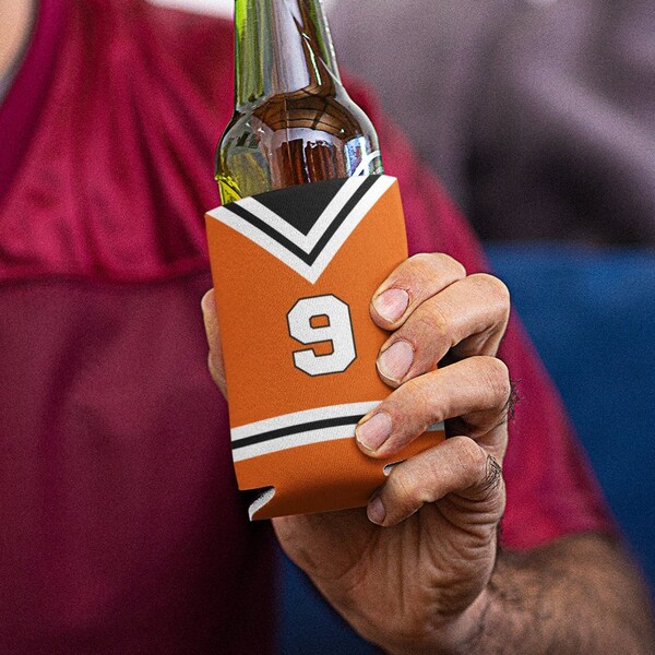 Football Beer Koozie Etsy