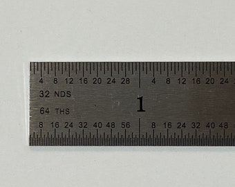 6 inch machinists ruler