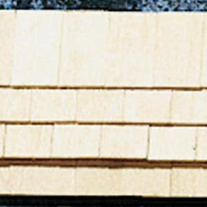 Square Shingles, 1/24 scale