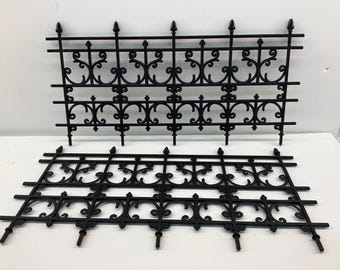 Victorian/Edwardian Fence, 1/12 scale