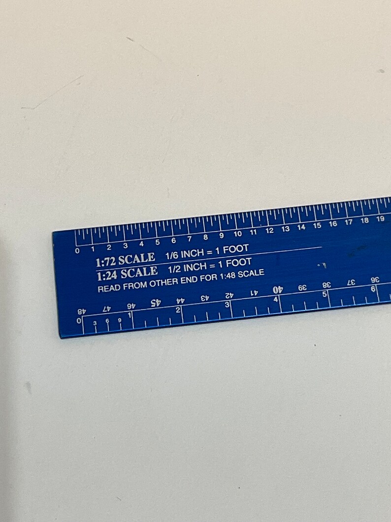 Photo Reference Ruler Deluxe Scale Model Reference Ruler - Etsy