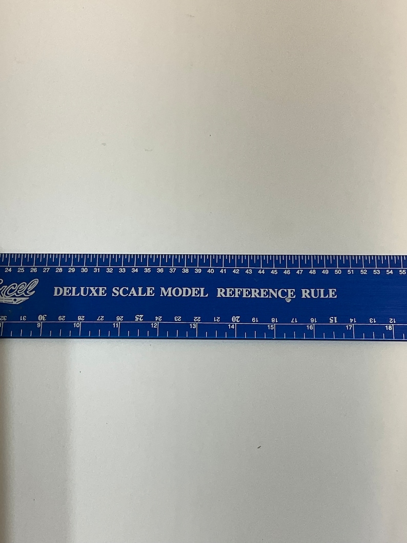 Photo Reference Ruler Deluxe Scale Model Reference Ruler - Etsy
