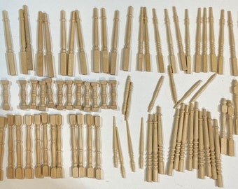 1/12" Building Components, Spindles and balusters