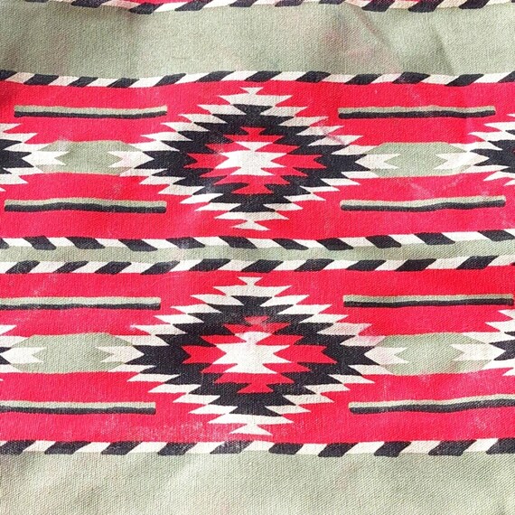 VTG Canvas Design/West Berkeley Aztec WESTERN Sou… - image 2