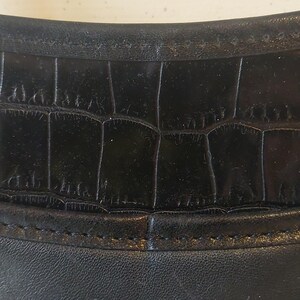 VTG Brighton Elegant Black Women's Bag Baguette Y2K baddie Bild 5