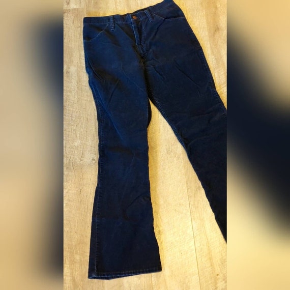 1970s vintage Wrangler Corduroys wide leg 1970s h… - image 1