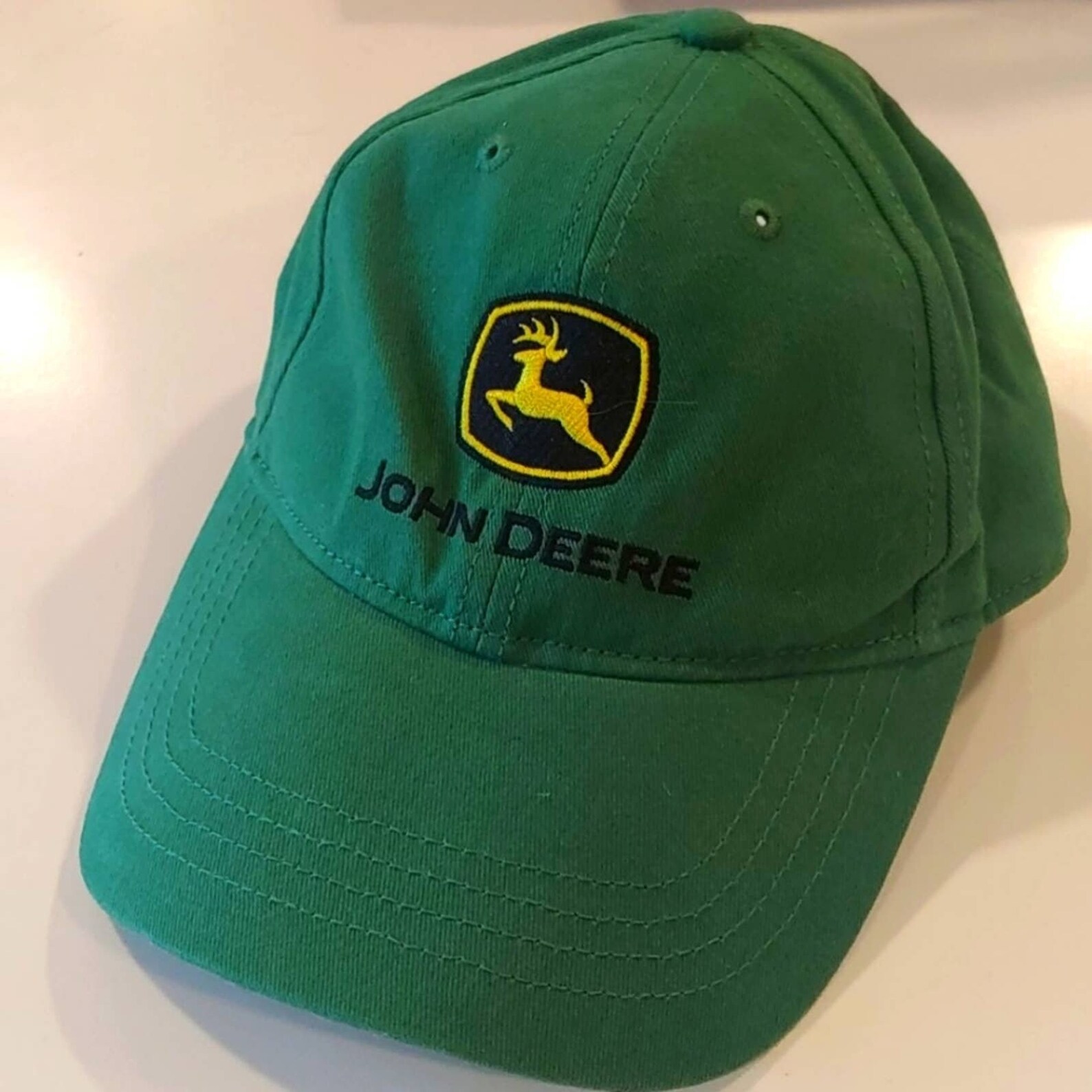 Vtg John Deere Green Hat youth OS Etsy