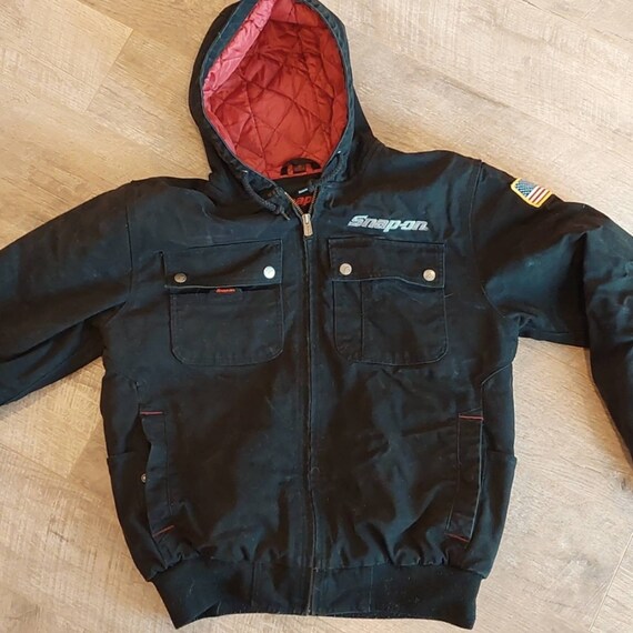 snap on mechanic jacket