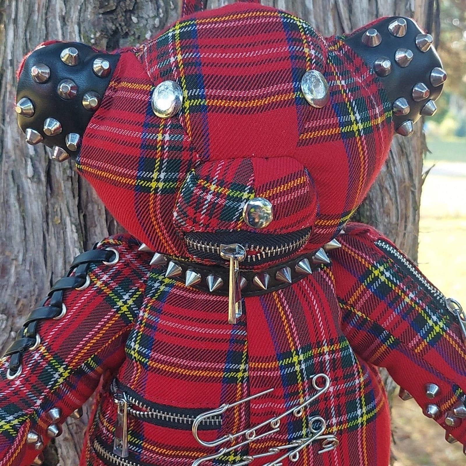 New Dolls Kill Tormented Teddy Bear backpack Tormented Teddy Backpack - TikTok Shop main image 4