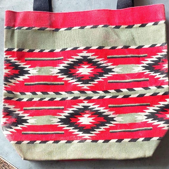 VTG Canvas Design/West Berkeley Aztec WESTERN Sou… - image 1