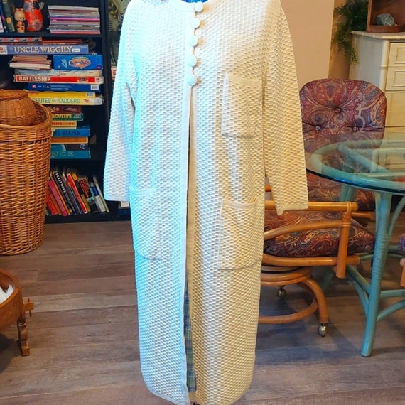 Buy Vintage Made in France Rodier Wool Jacket or Dressing Robe Waffle Online in India Etsy