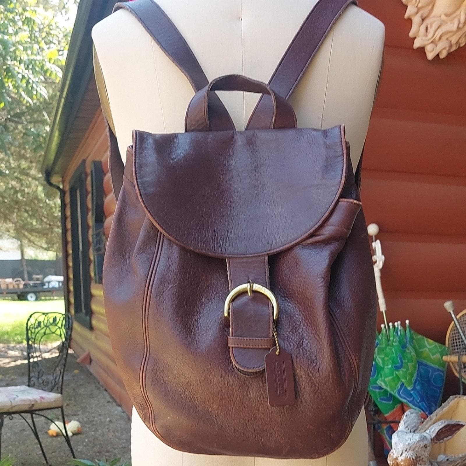 希少 Coach Vintage Backpack Handbag 2way Coach vintage mini backpack - Gem