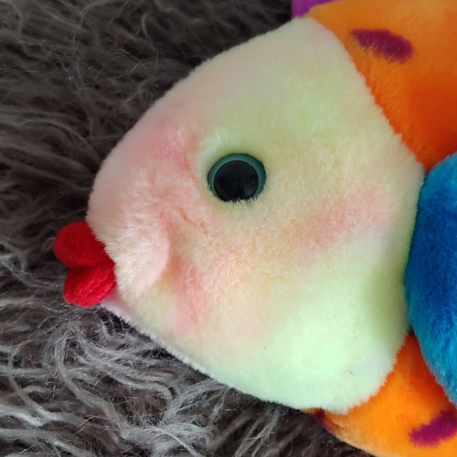 Large VTG Lips the Fish Beanie Baby 1999 Etsy