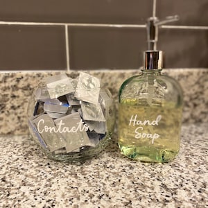 Bathroom and Toiletries Labels