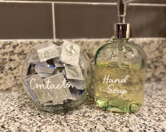 Bathroom and Toiletries Labels