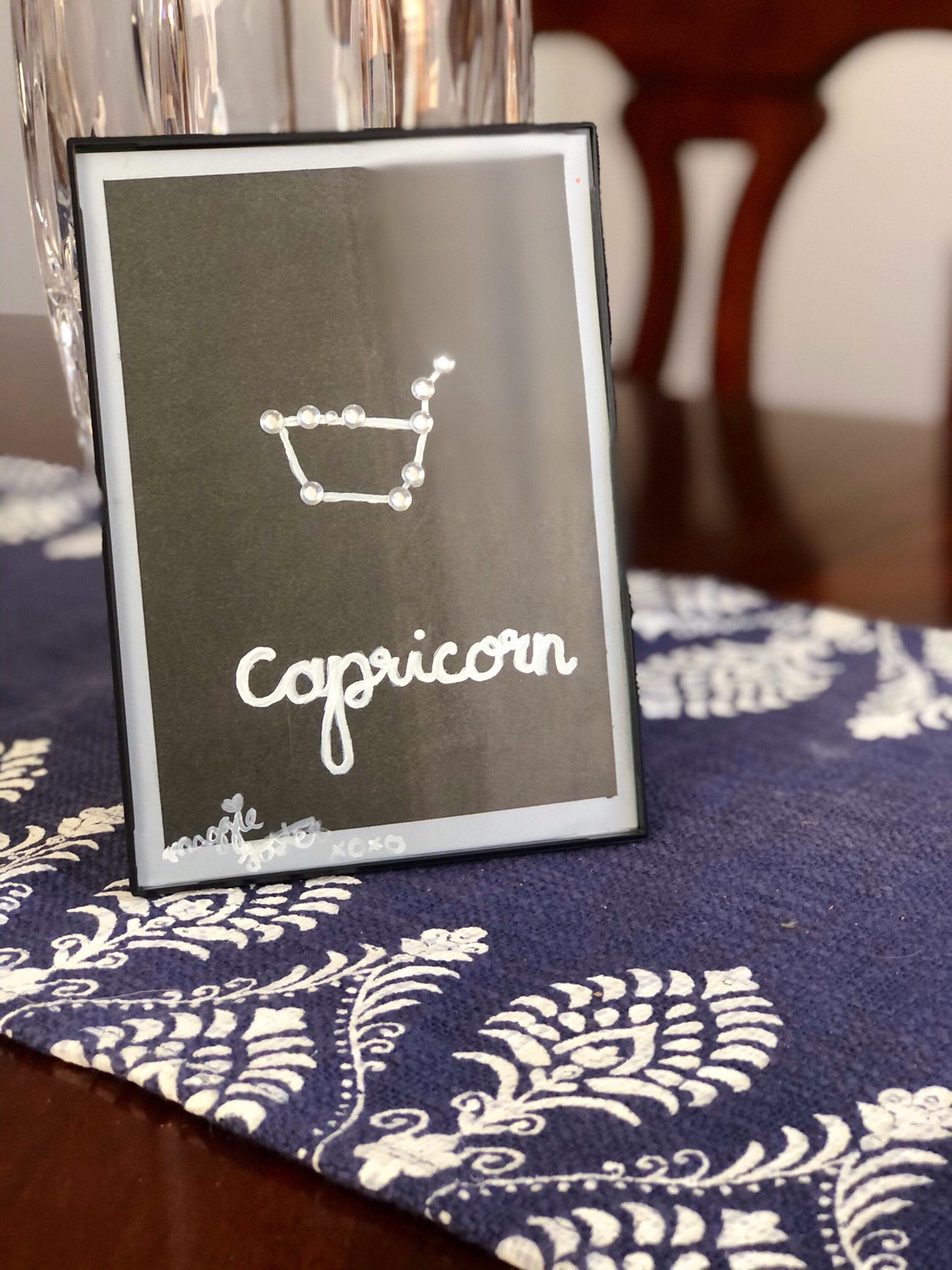 Capricorn lucky color zodiac sign etsy