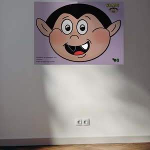 Pin the theet, PDF poster game, camping games, group games, pin on the donkey tail, family game, birthday games, group activities