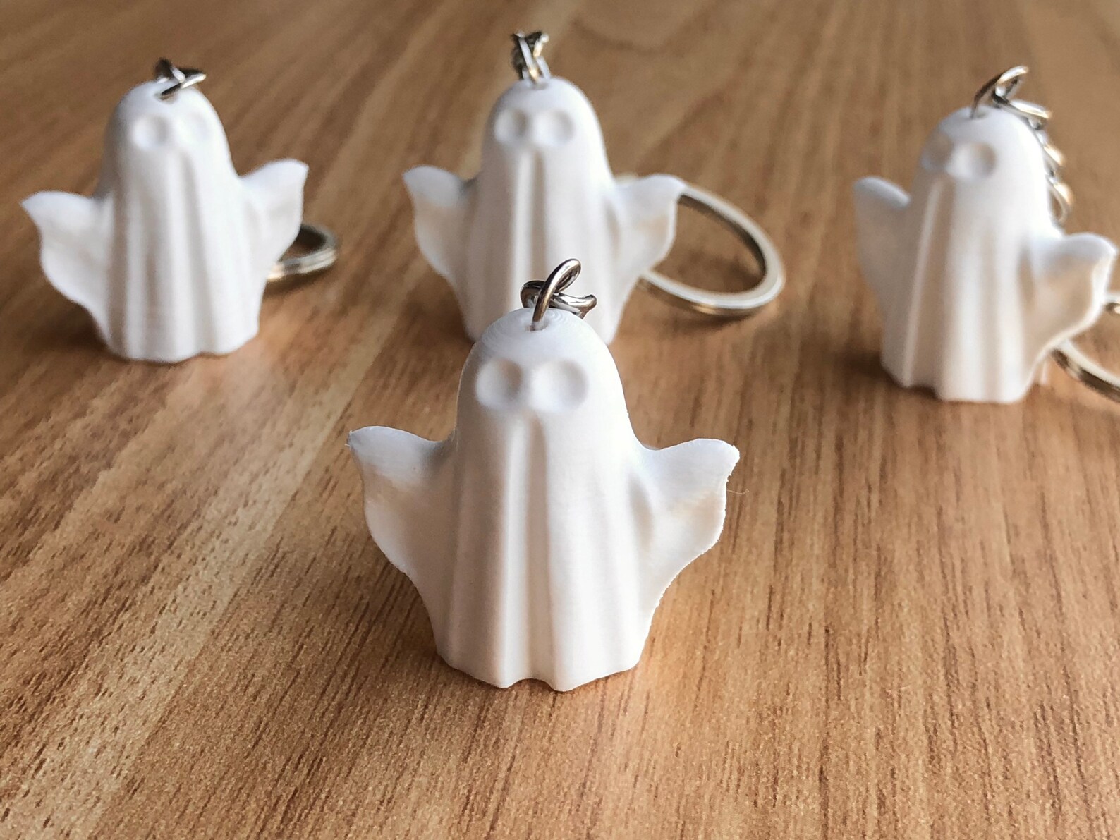 Ghost Keyring Ghost Keychain Etsy