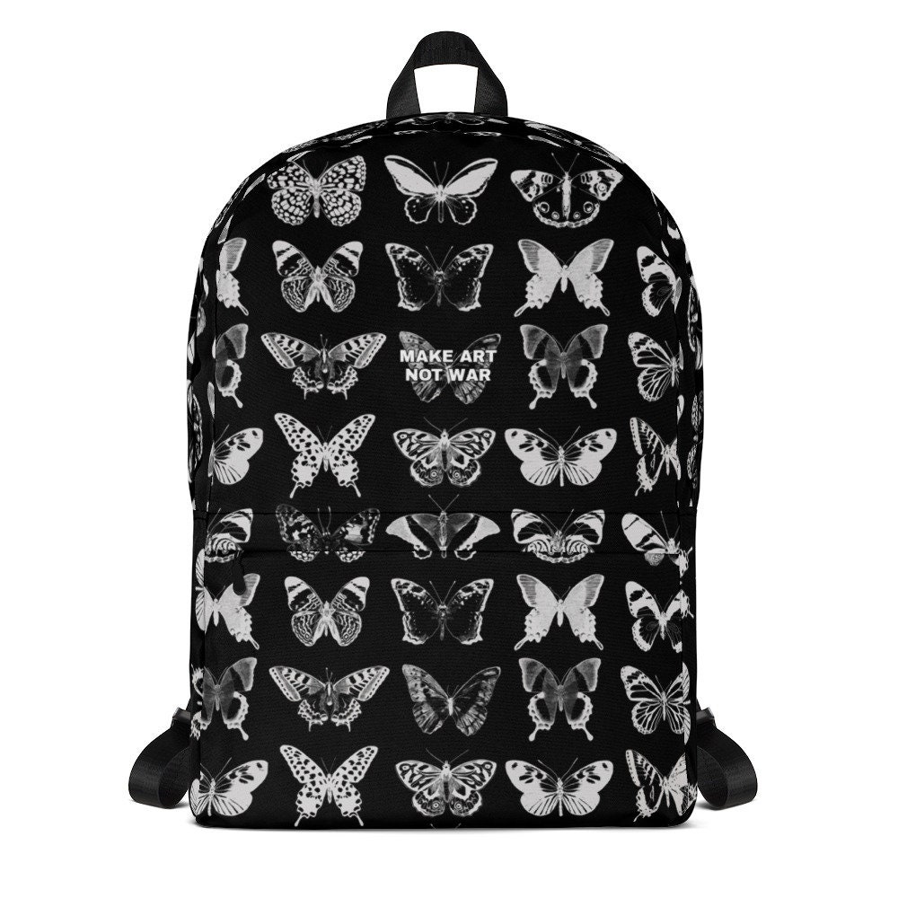 butterfly backpack aesthetic