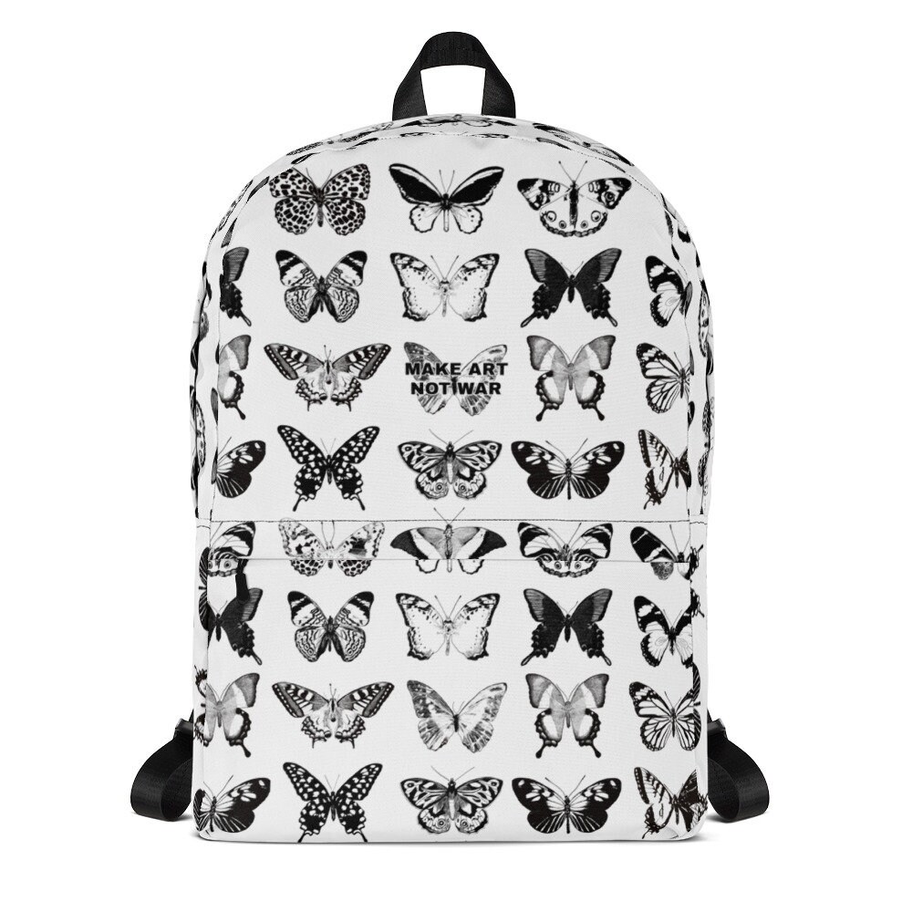 butterfly backpack aesthetic