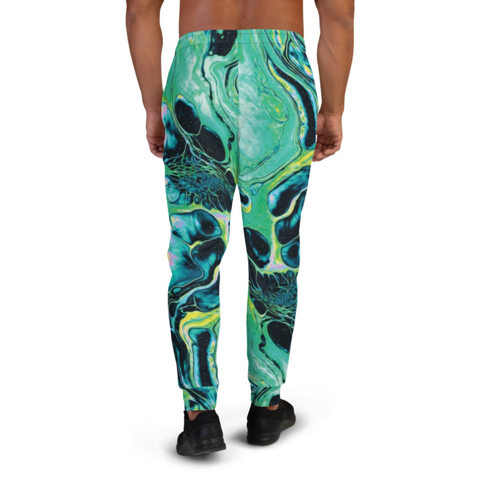 art of war graffiti print joggers