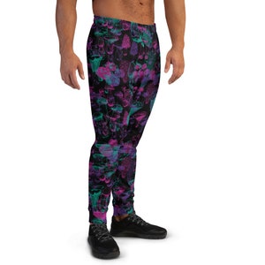 Colorful Mushroom Print Men's Joggers image 4