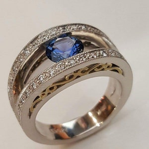 One Of A Kind Montana Yogo Ring 1.03