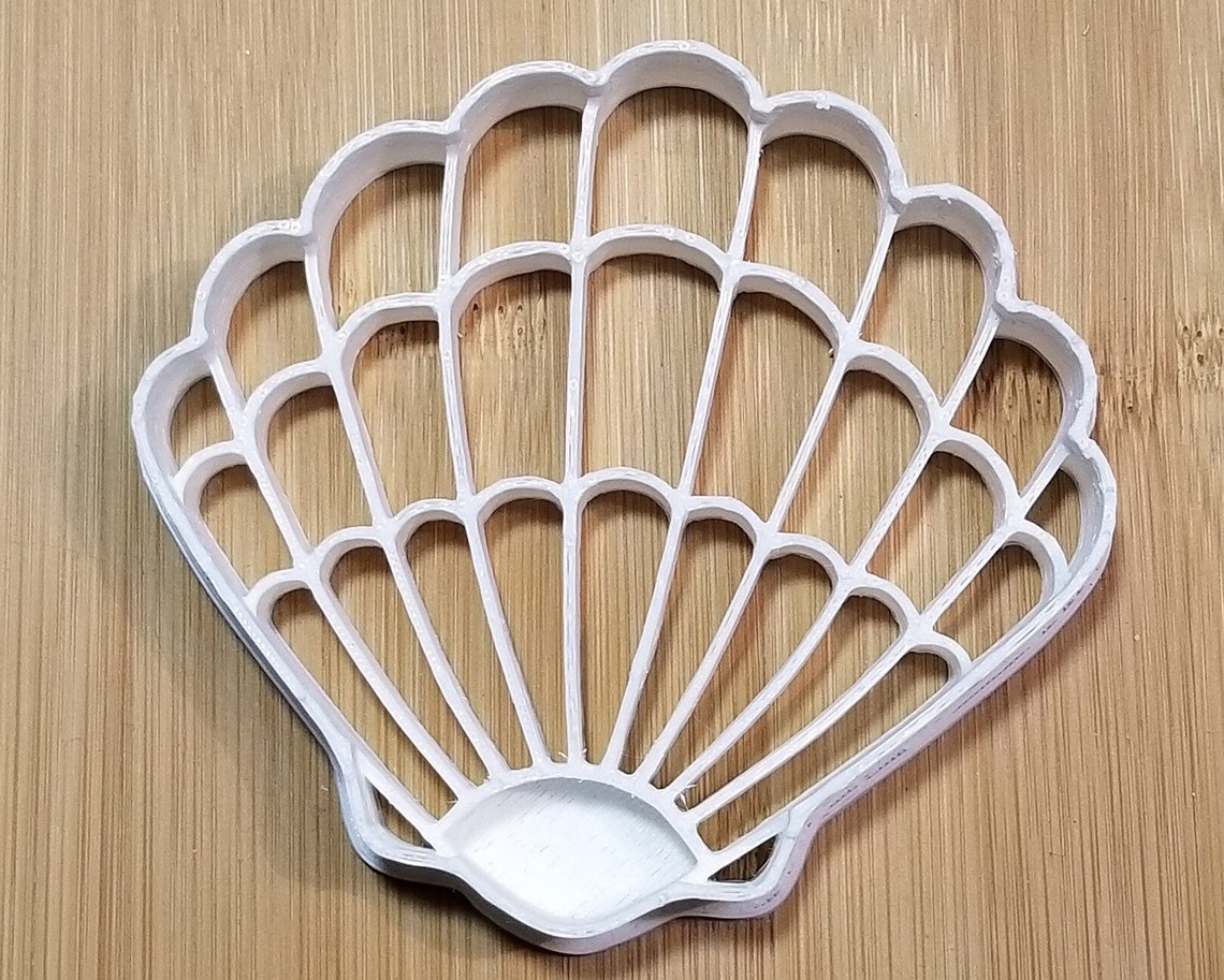 Detailed sea shell cookie cutterFondant Sugar Cookies Etsy
