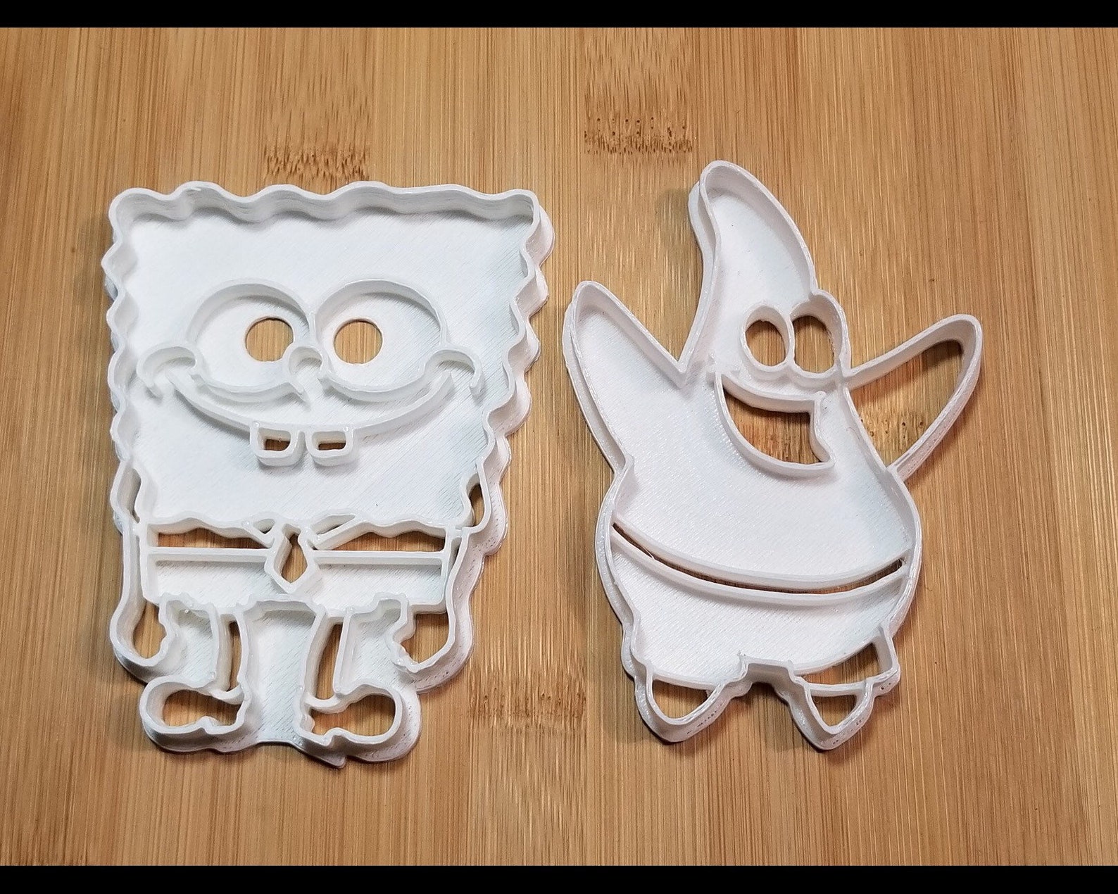 Spongebob and Patrick cookie cutterFondant Sugar Cookies Etsy