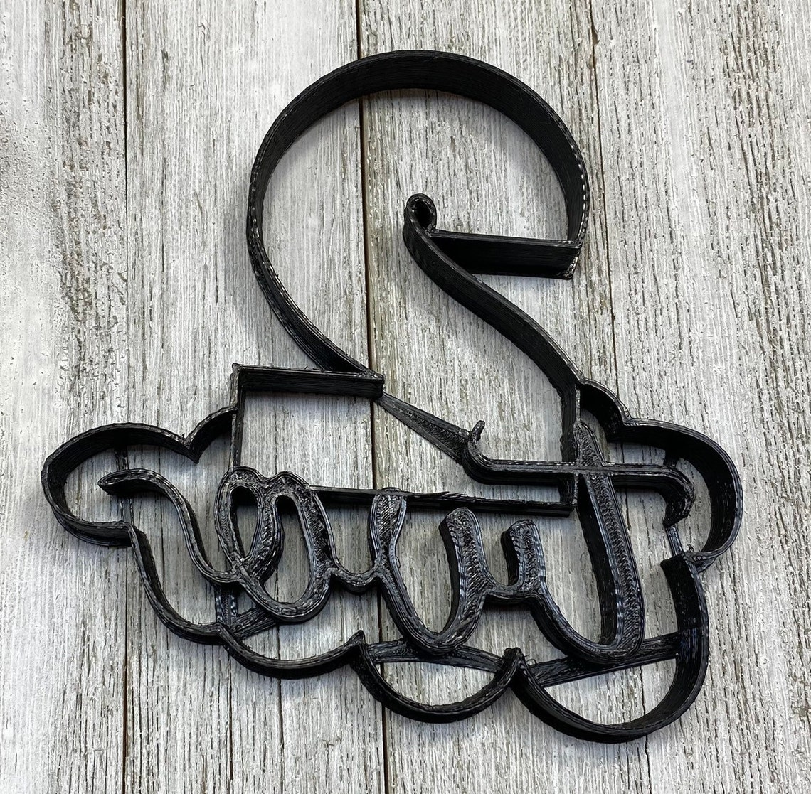 Cursive Numbers Cookie Cutters Etsy