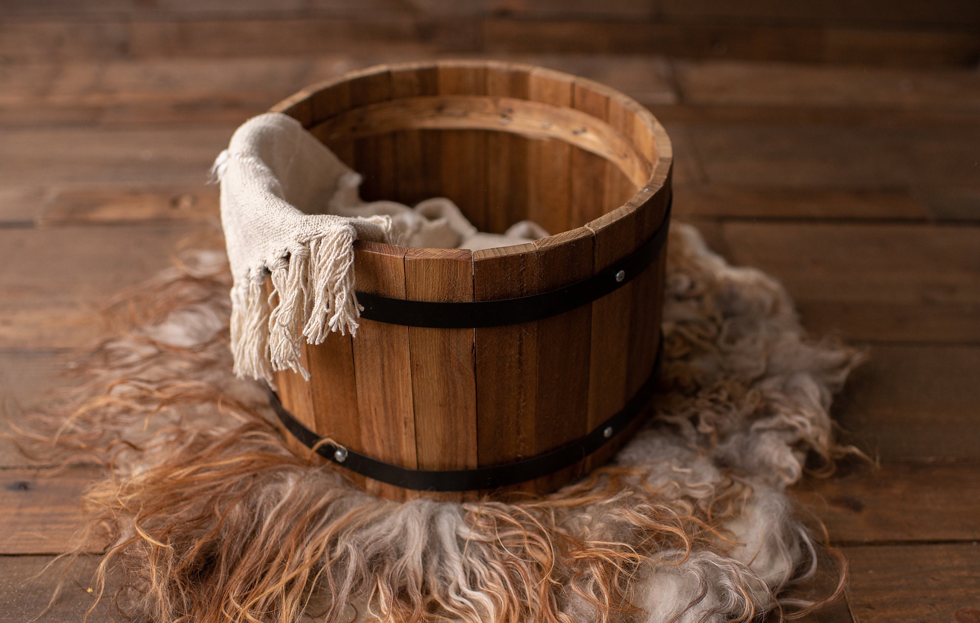 Barrell Bucket for Newborn Photography Etsy