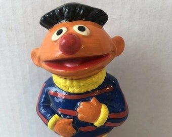 Bert Ceramic Figure Gorham Sesame Street 6 inch Vintage Muppets Puppets 1976