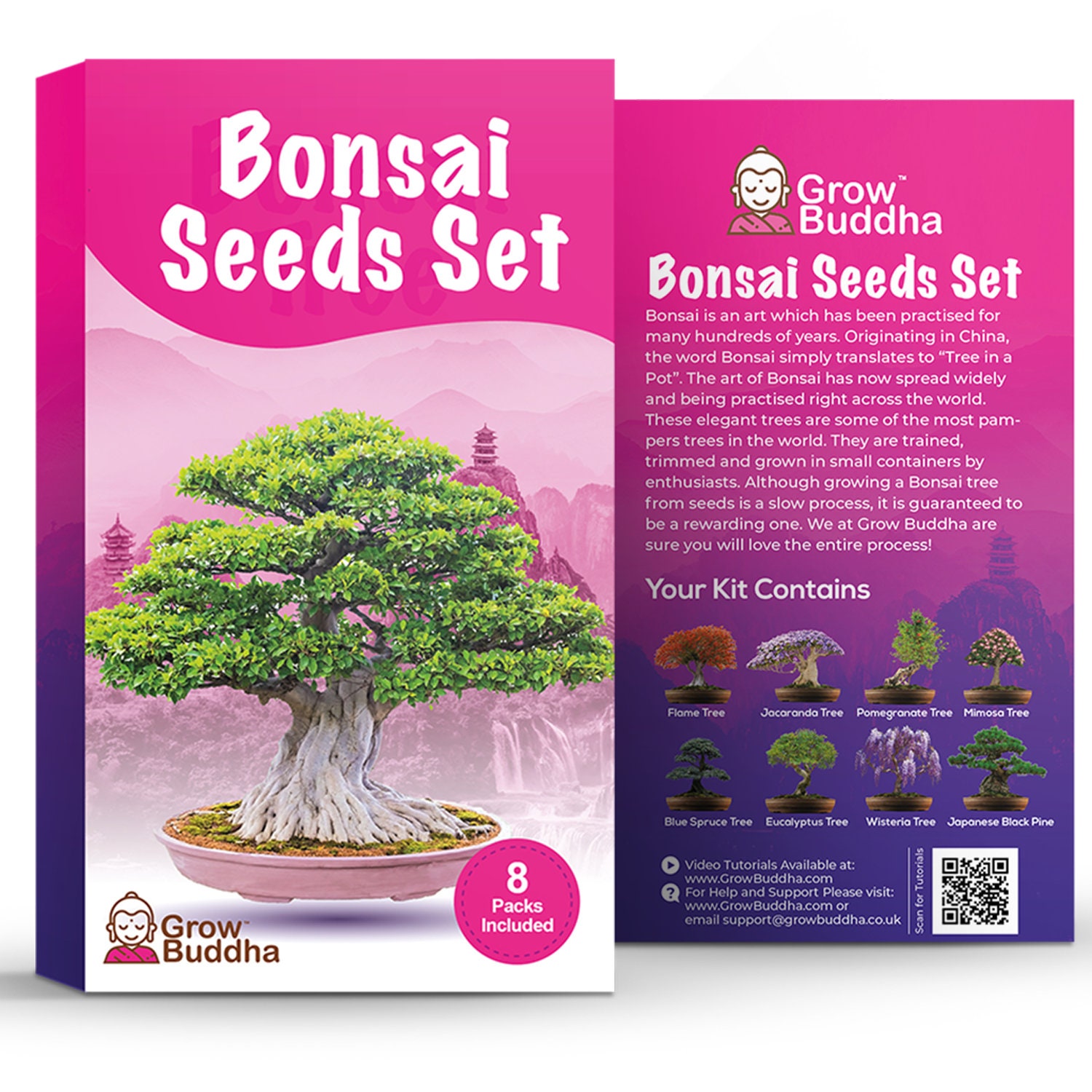 Bonsai Kit Tree Seeds Bonsai Seeds Growing Buddha 8 Etsy Norway