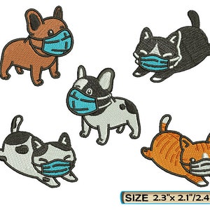 Cat Dog Machine Embroidery Small Designs file