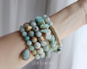Amazonite Bracelet Etsy Amazonite Bracelet Etsy