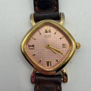 Vintage Bouché Triangle Cuff Watch – Sculptural Gold Statement Vintage Triangle Watch | eBay main image 2